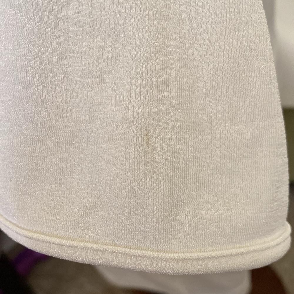 Chanel Coco Employee Sheer Shirt Top short sleeve size large - Picture 6 of 15